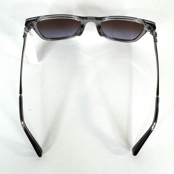 COACH Transparent Grey Glitter Sunglasses HC8279U 556968 NEW 51mm main image 9